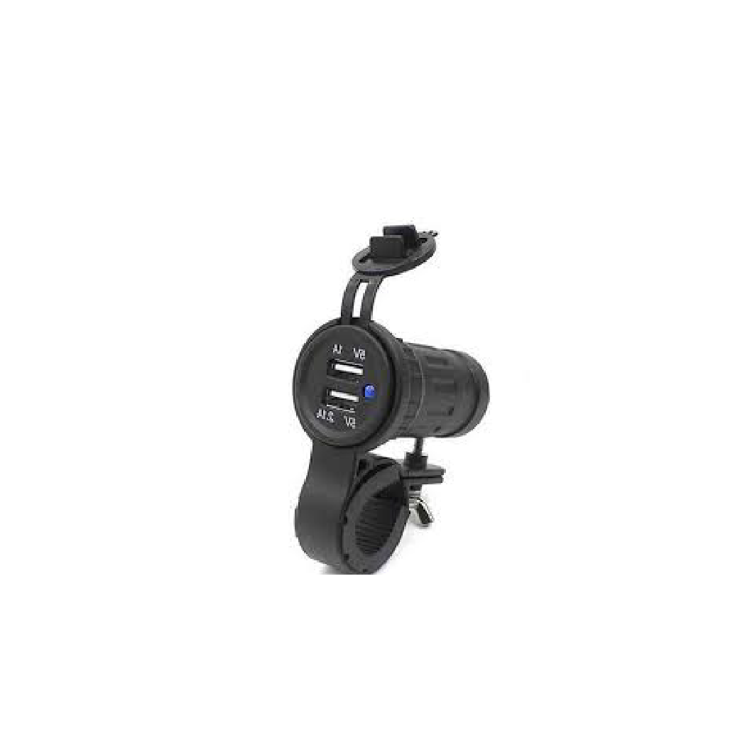 Toma 12 V con cargador USB doble Kube