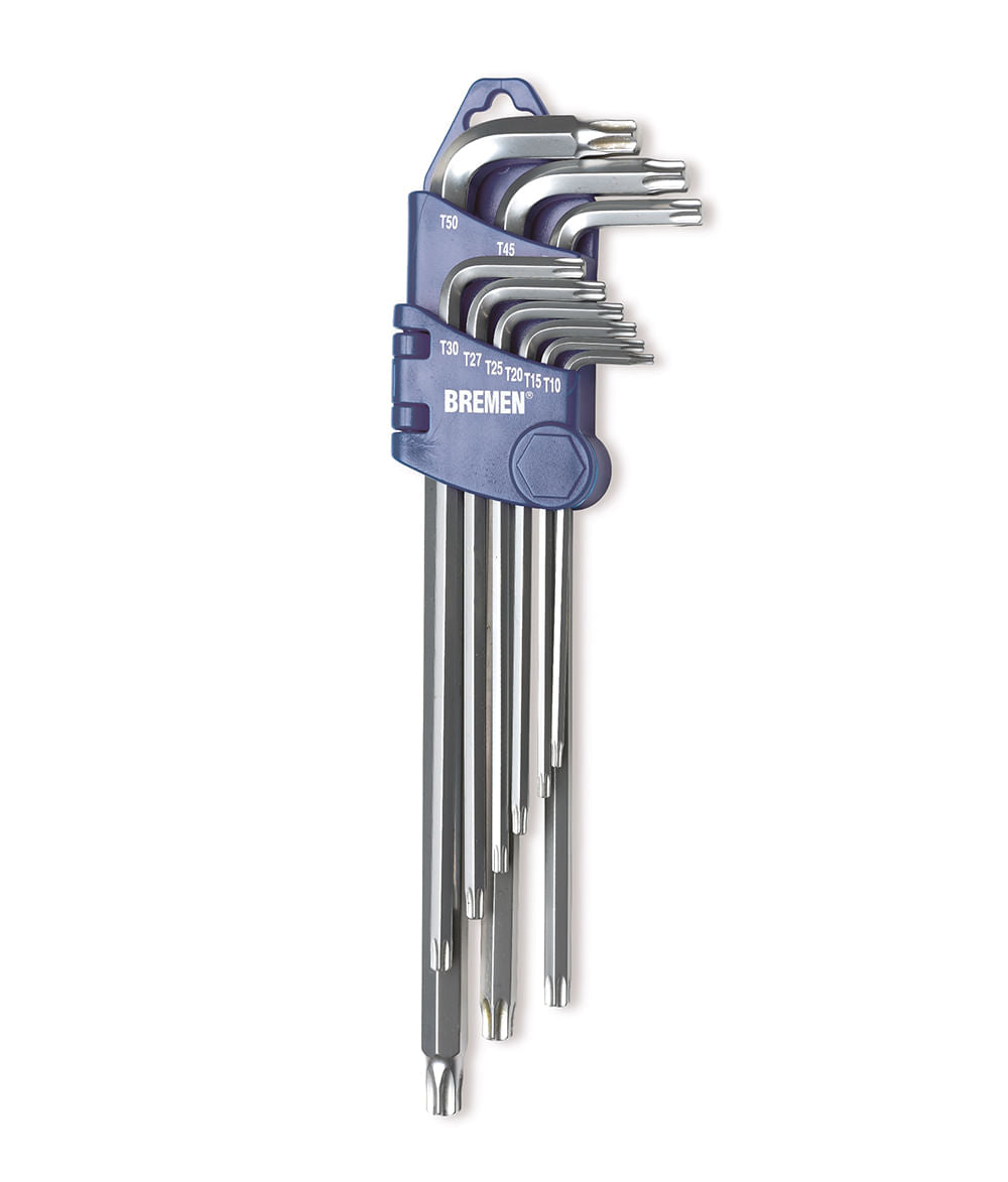 LLAVES TORX X 9 PIEZAS