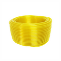 CAÑO CRISTAL PVC POR 50 cm AMARILLA