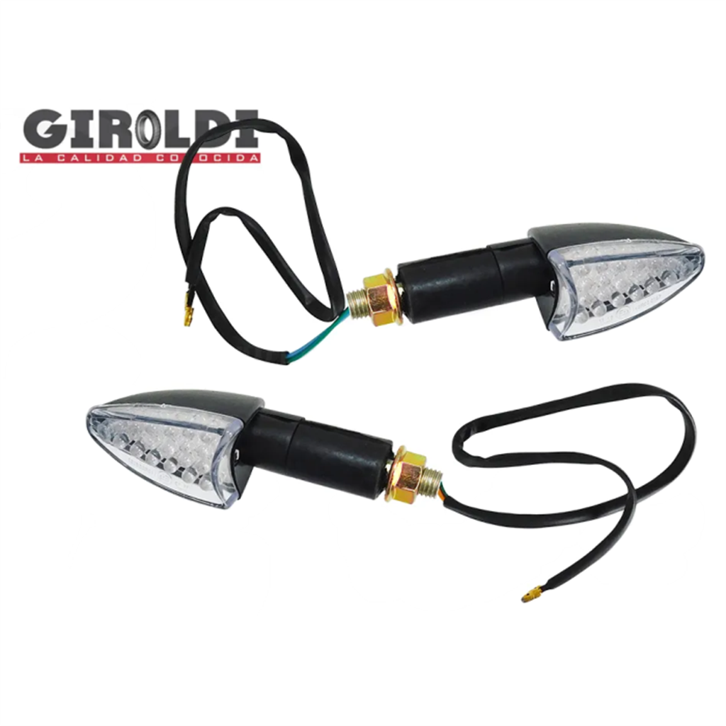 FARO GIRO UNIVERSAL FLECHA CRISTAL JUEGO X 2