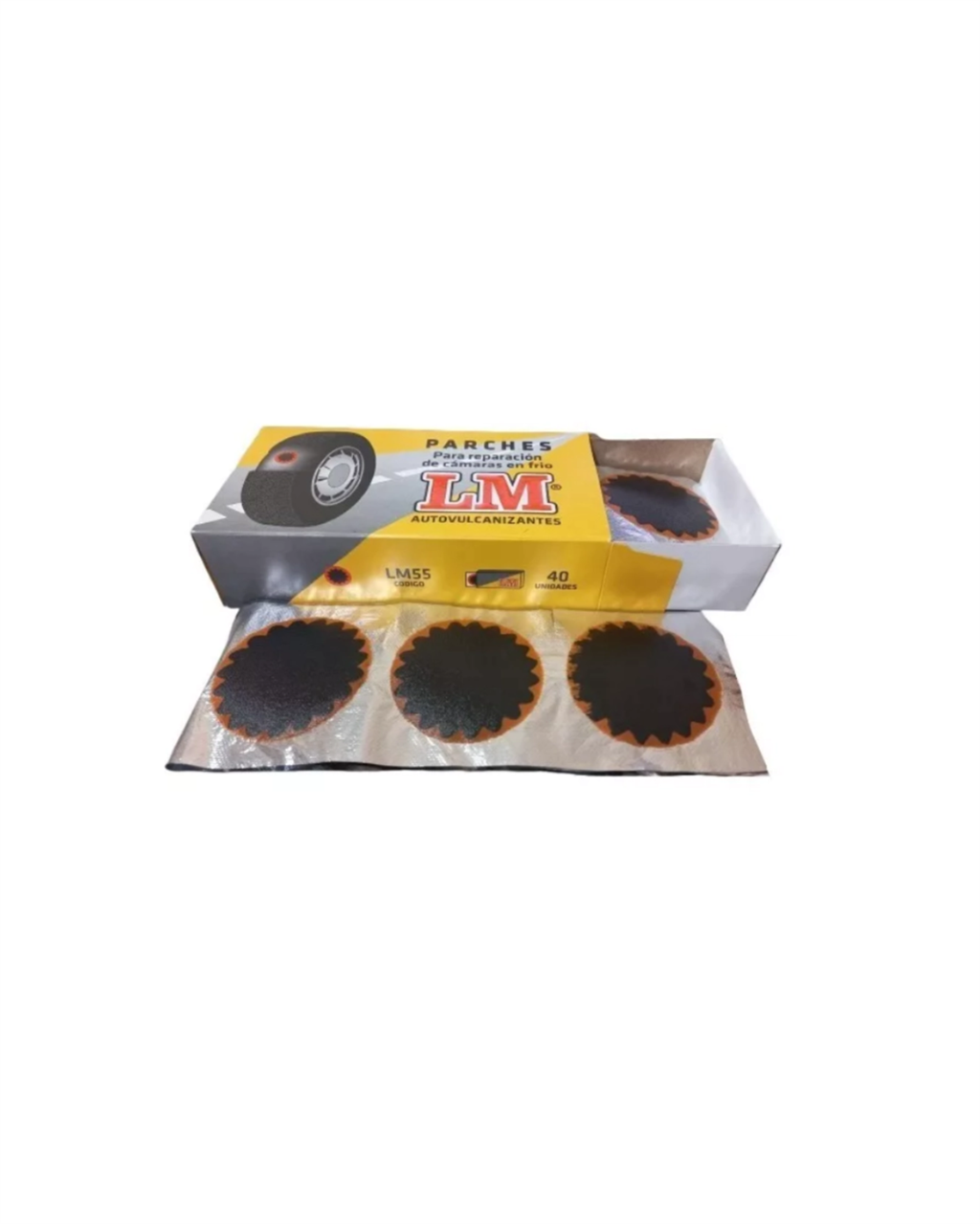 PARCHE LM 55 x CAJA