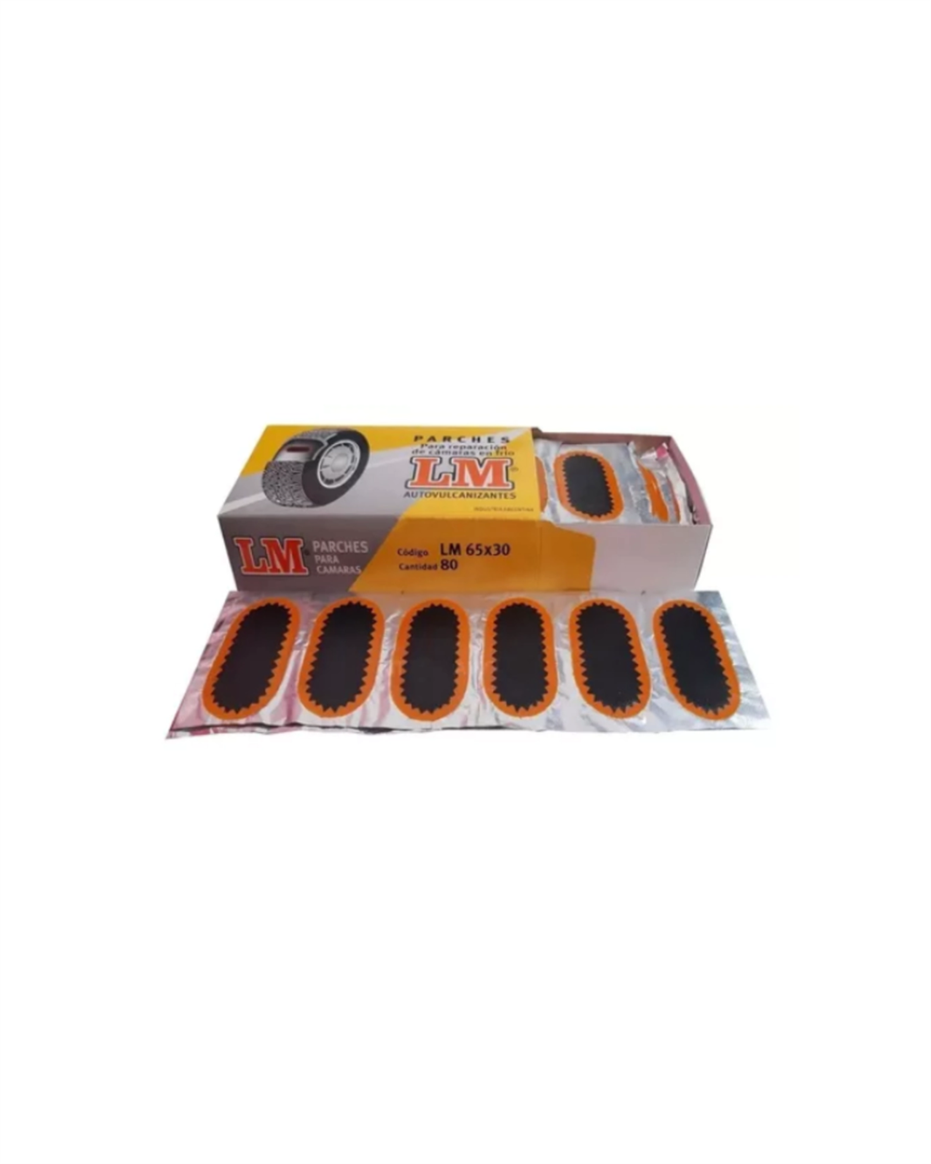 PARCHE LM 65x30 x CAJA
