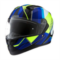 CASCO MAC M67 BASS NIRVANA NEGRO / AZUL MATE M