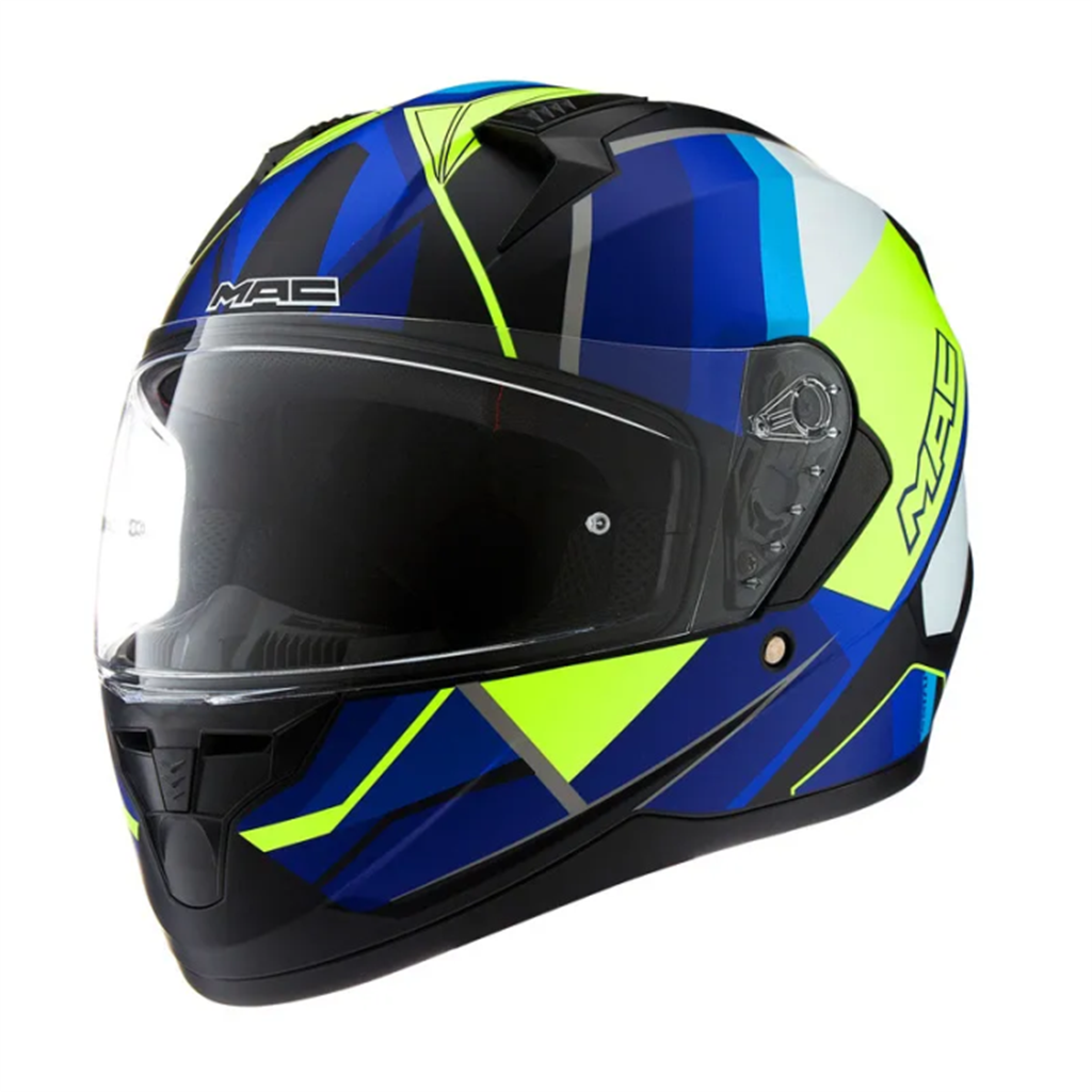 CASCO MAC M67 BASS NIRVANA NEGRO / AZUL MATE M