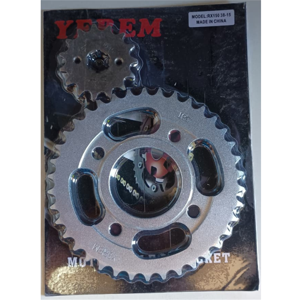 KIT TRANSMISION RX150 38/15 YEREM