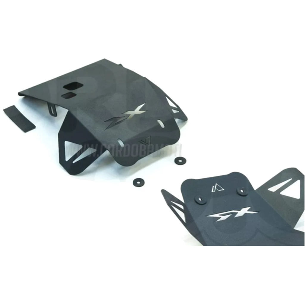 CUBRE CARTER HONDA XR 250 TORNADO / XRE 300 NEGRO