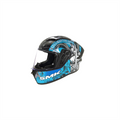 CASCO STELLAR SAMURIA AZUL NEGRO M