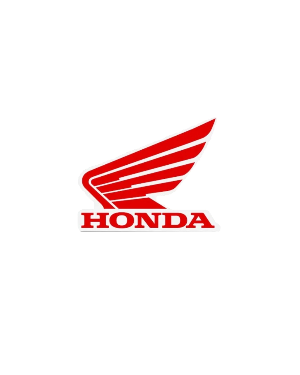 CALCOMANIA RESINADA HONDA ROJA NAC. (SPEKTOR)