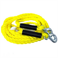 LINGA DE REMOLQUE TRENZADA 14MM  X 4 METROS HASTA 3000KGS AMARILLO