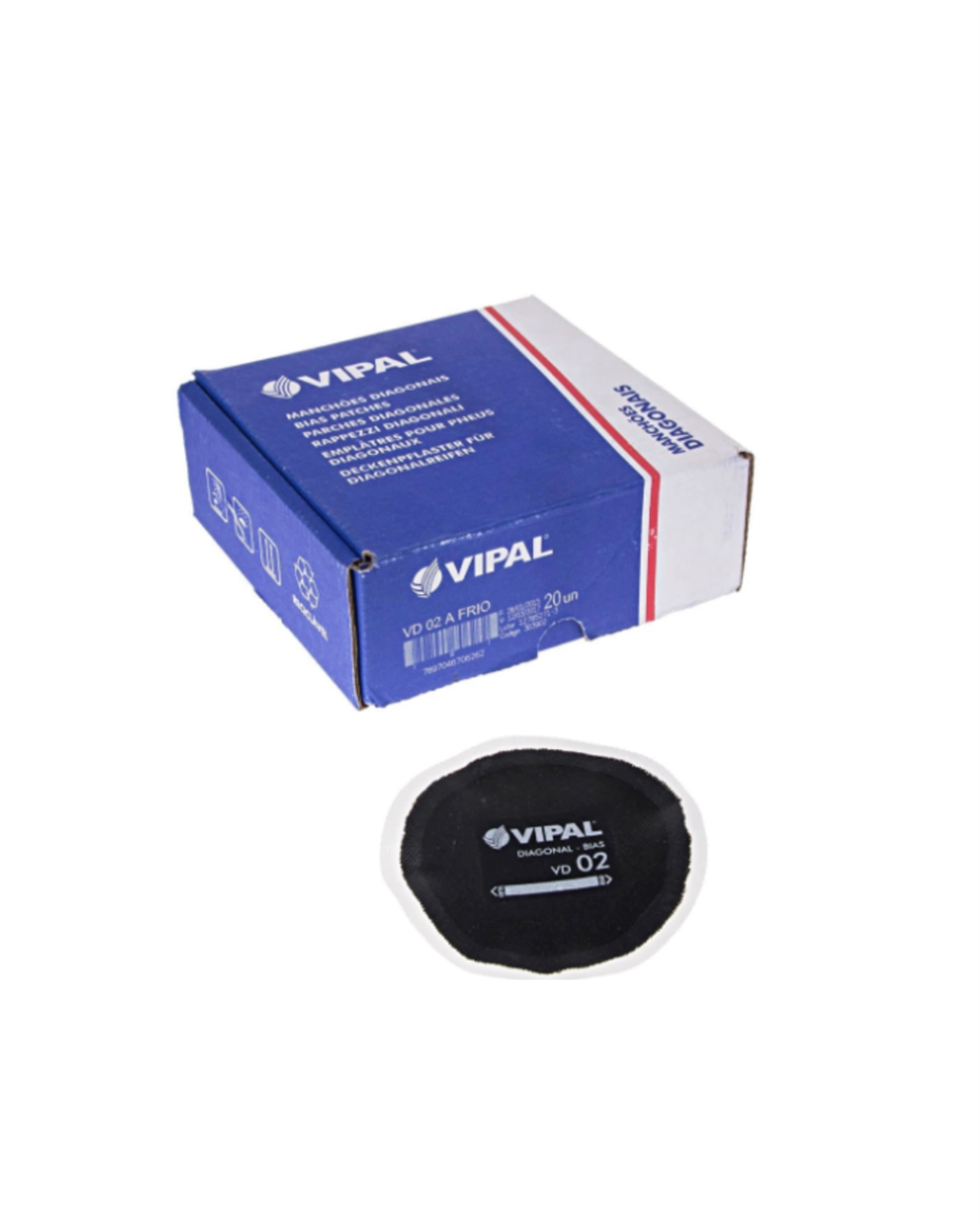 PARCHE VIPAL VD-02 (203) - Unidad