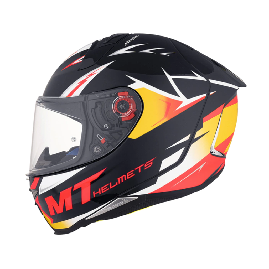 CASCO INTEGRAL MT HELMETS REVENGE 2 ACOSTA A37 AZUL BRILLO