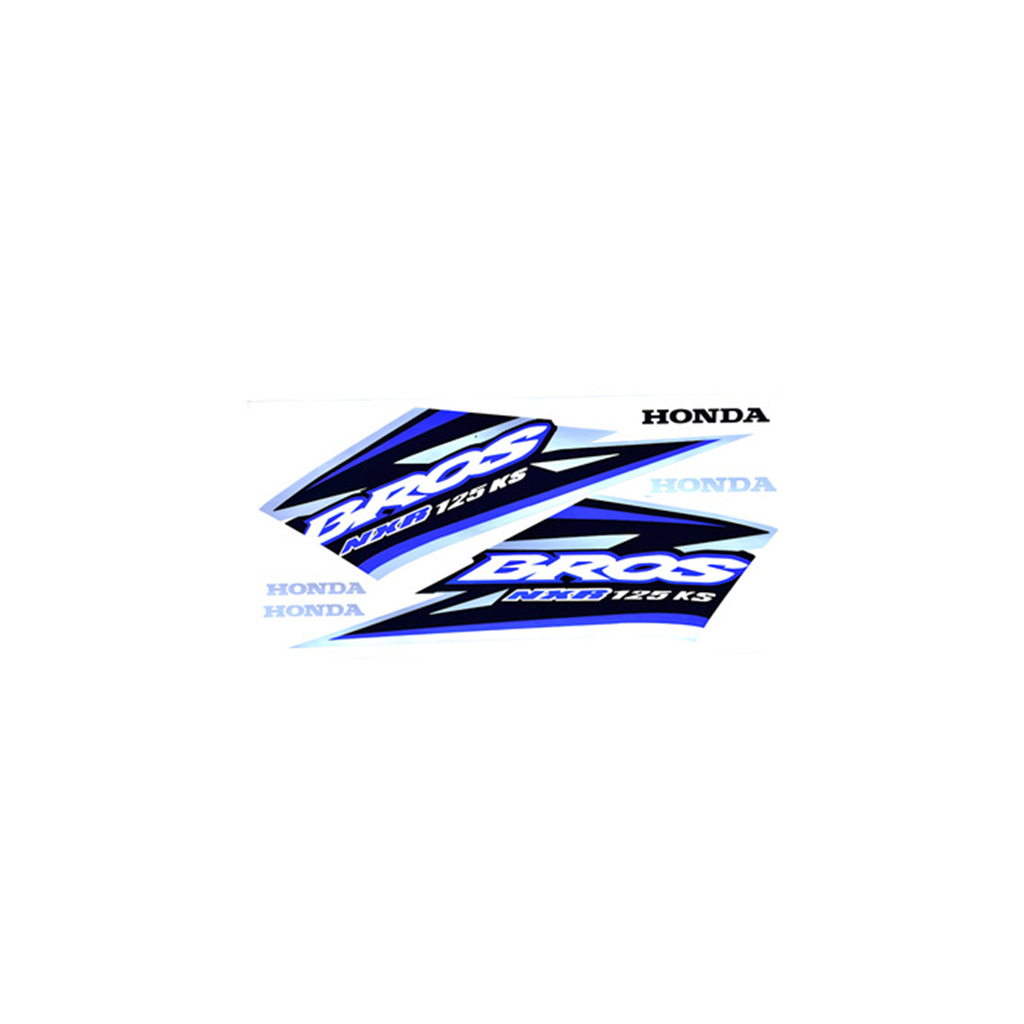 CALCOMANIA HONDA NXR 125 BROS KS AZUL