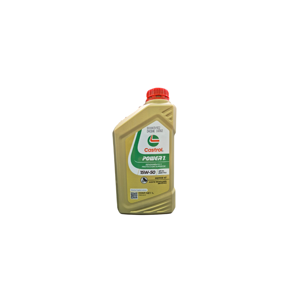 ACEITE CASTROL POWER 1 15W50 4T X 1L