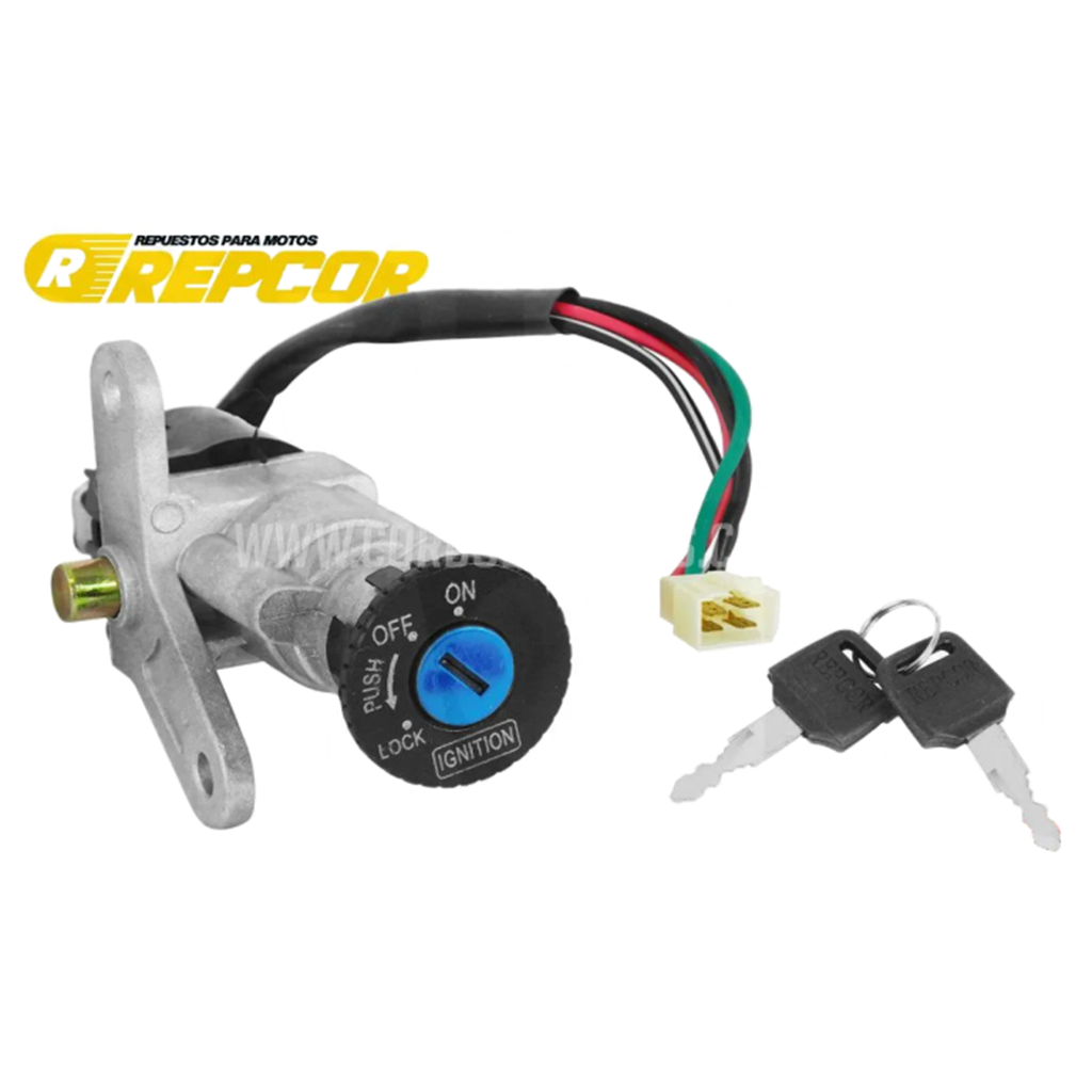 LLAVE CONTACTO YAMAHA CRYPTON T-105 4 Contactos