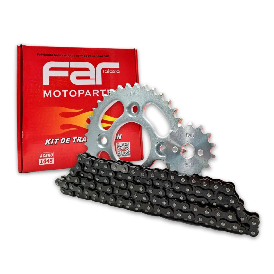 KIT TRANSMISION WAVE 110 NEW 2014 37/15 428H-112