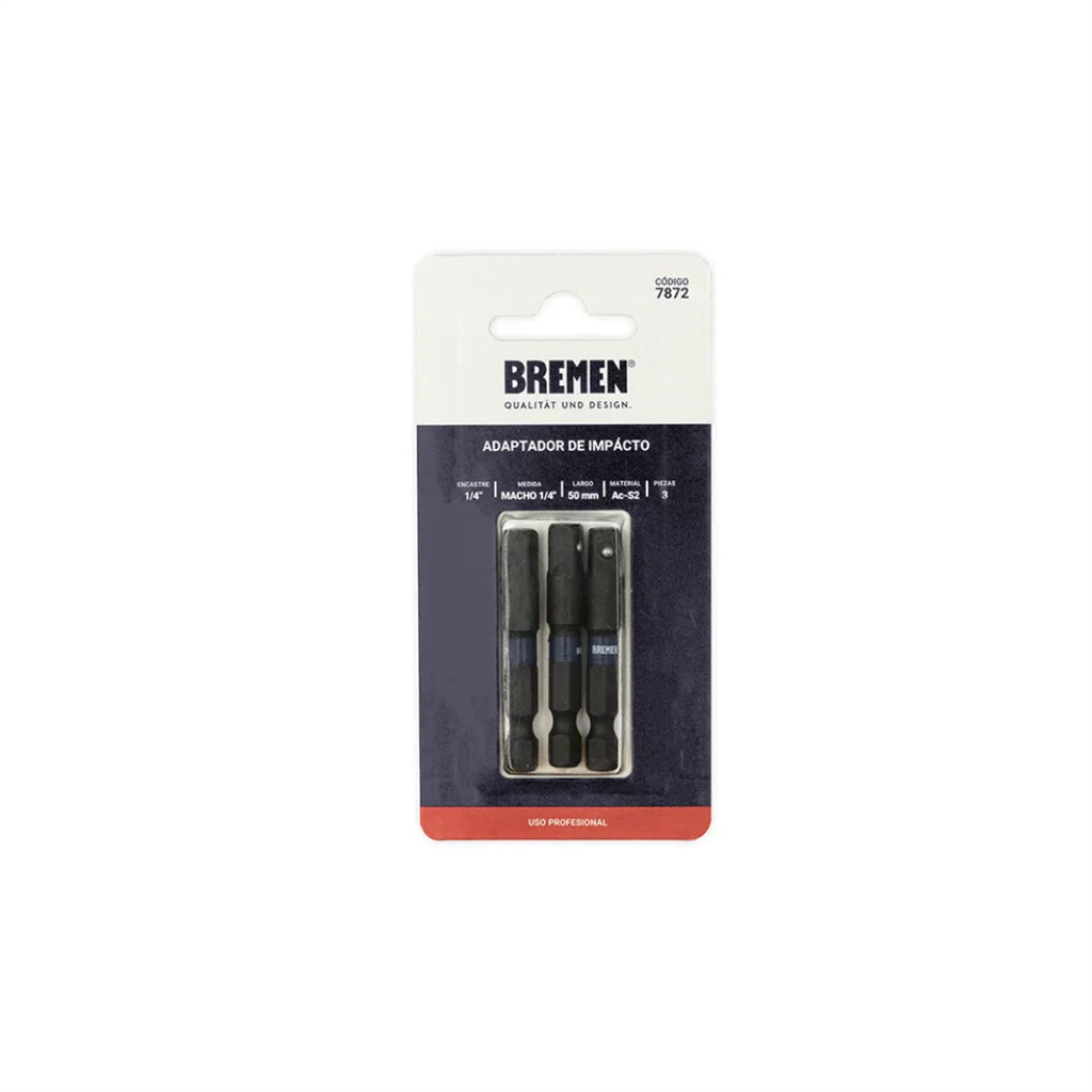 ADAPTADOR IMPACTO CUADRADO MACHO ( 50MM)